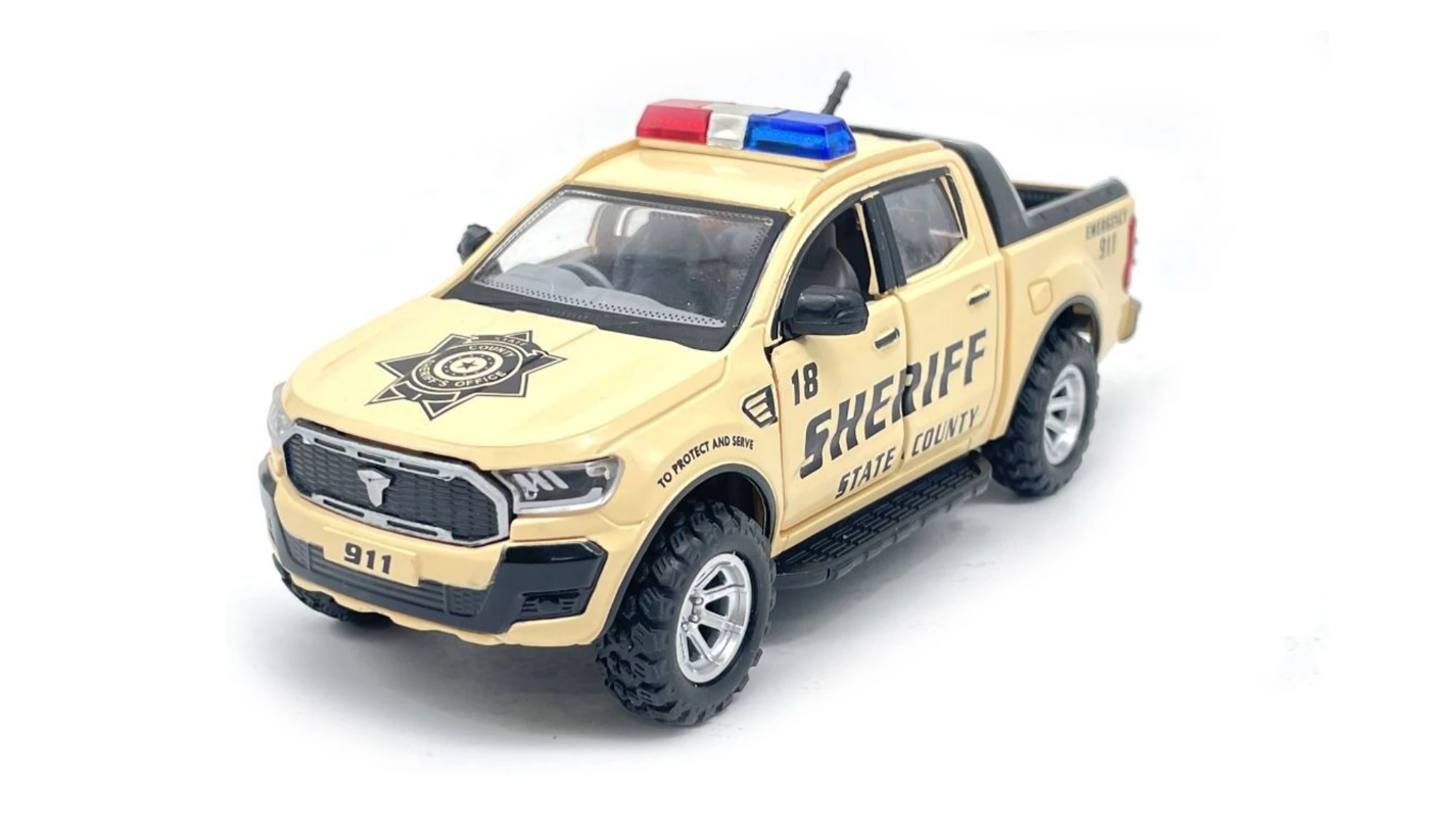 toys Sheriff (State County) (Door Openable) (Multicolor, Pack of: 1)