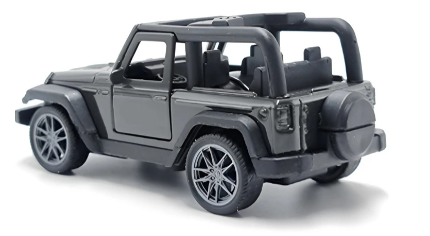 Scale Diecast Metal Mini Open Thar Jeep Toy Car (Open Door & Pull Back) (Multicolor, Pack of: 1