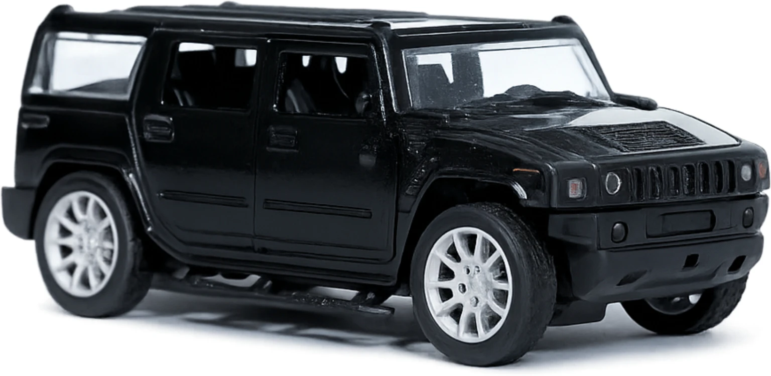 SUV CAR BLACK 1:32 PULLBACK OPENING DOOR (Black, Pack of: 1)