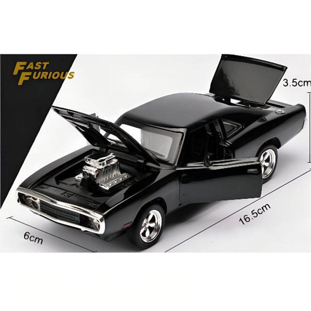 1970 Dodge Charger Fast And Furious Metal Model Diecast Car