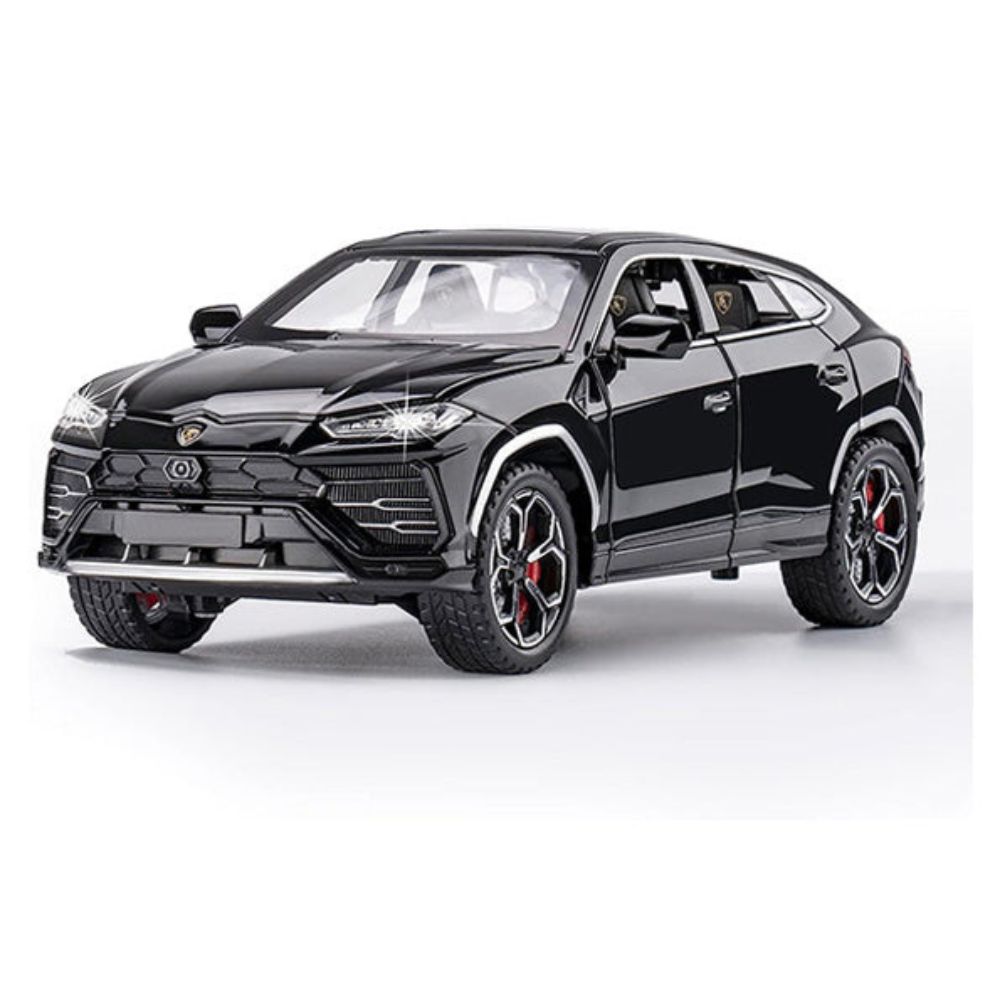 Lamborghini Urus Die-cast Model Car - 1:24 Scale Luxury SUV Toy - Black