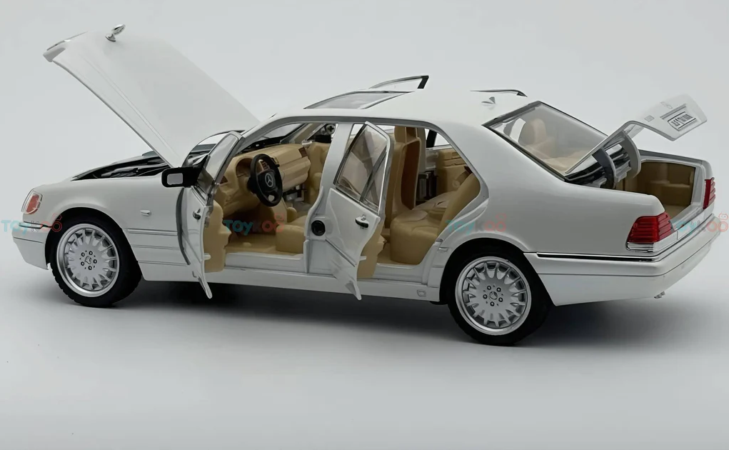 Mercedse Benz W140 S-class 1:18 Diecast Scale Modal Car  - Big Size