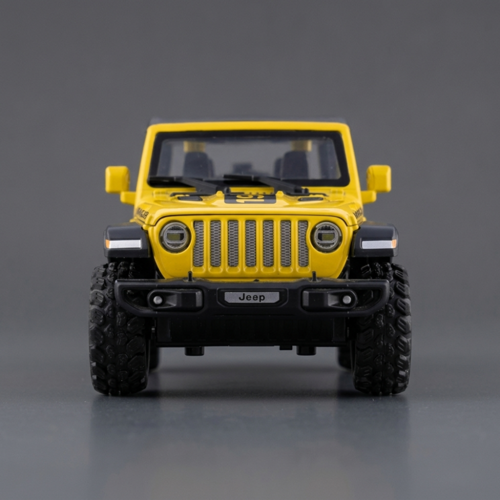 Jeep Wrangler Rubicon Diecast Model Car