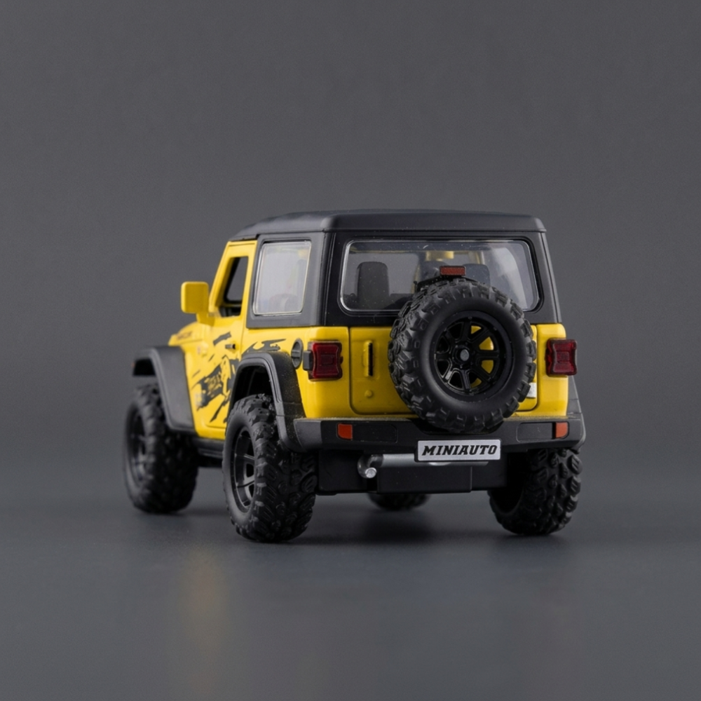 Jeep Wrangler Rubicon Diecast Model Car