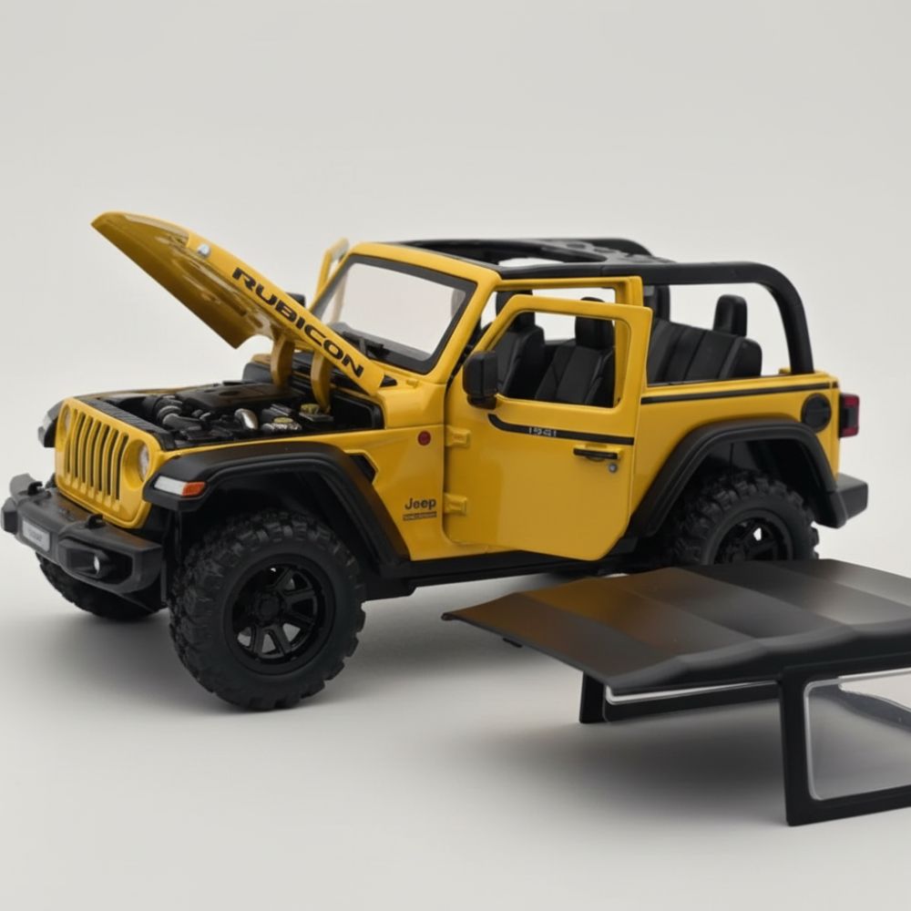 Jeep Wrangler Rubicon Diecast Model Car
